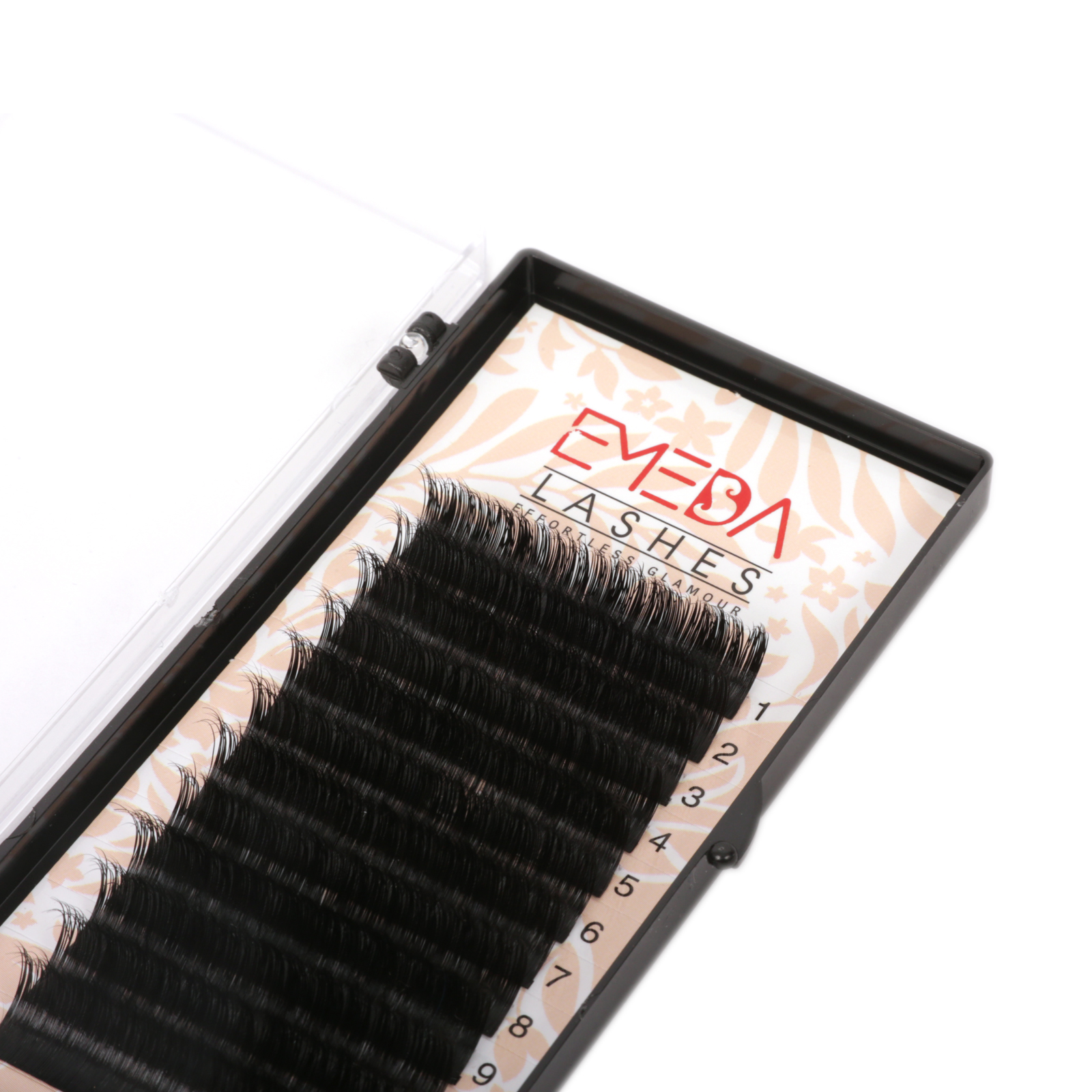 Real Mink Fur Lash Individual Eyelash Extension Most Popular Specification JE58